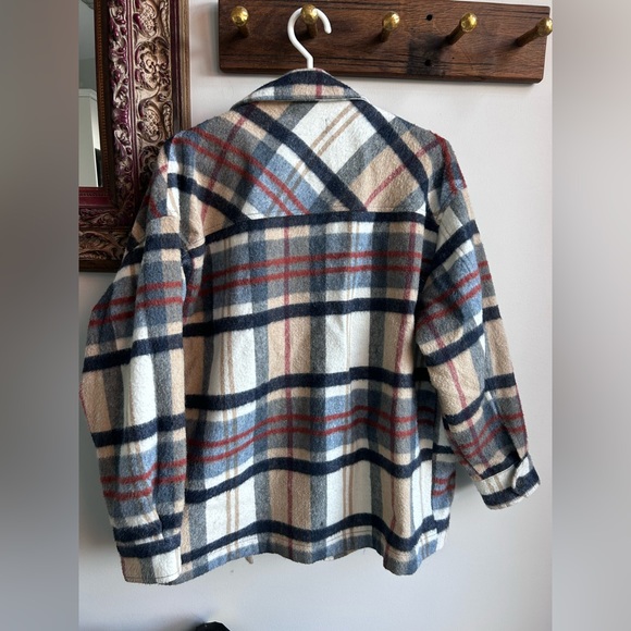 zara plaid shacket - Picture 2 of 3